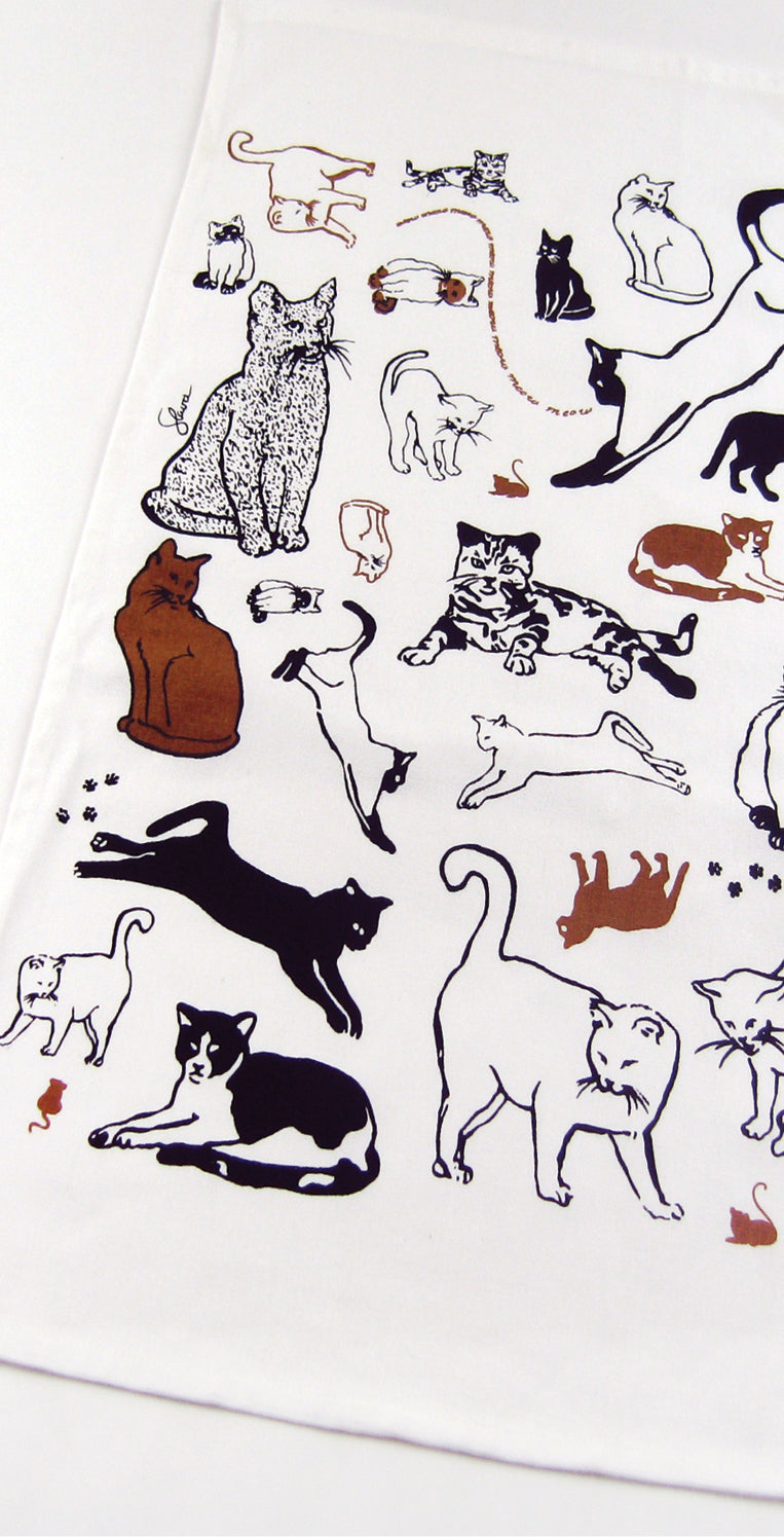 Cats Kitchen Towel