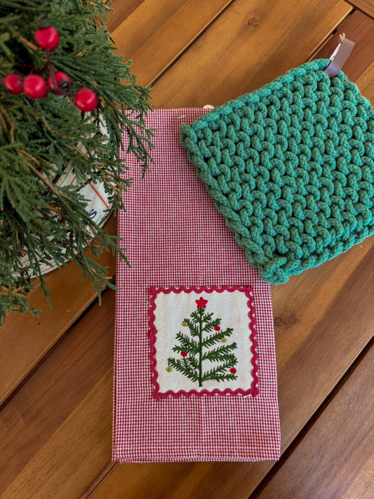 Christmas Tree Towel