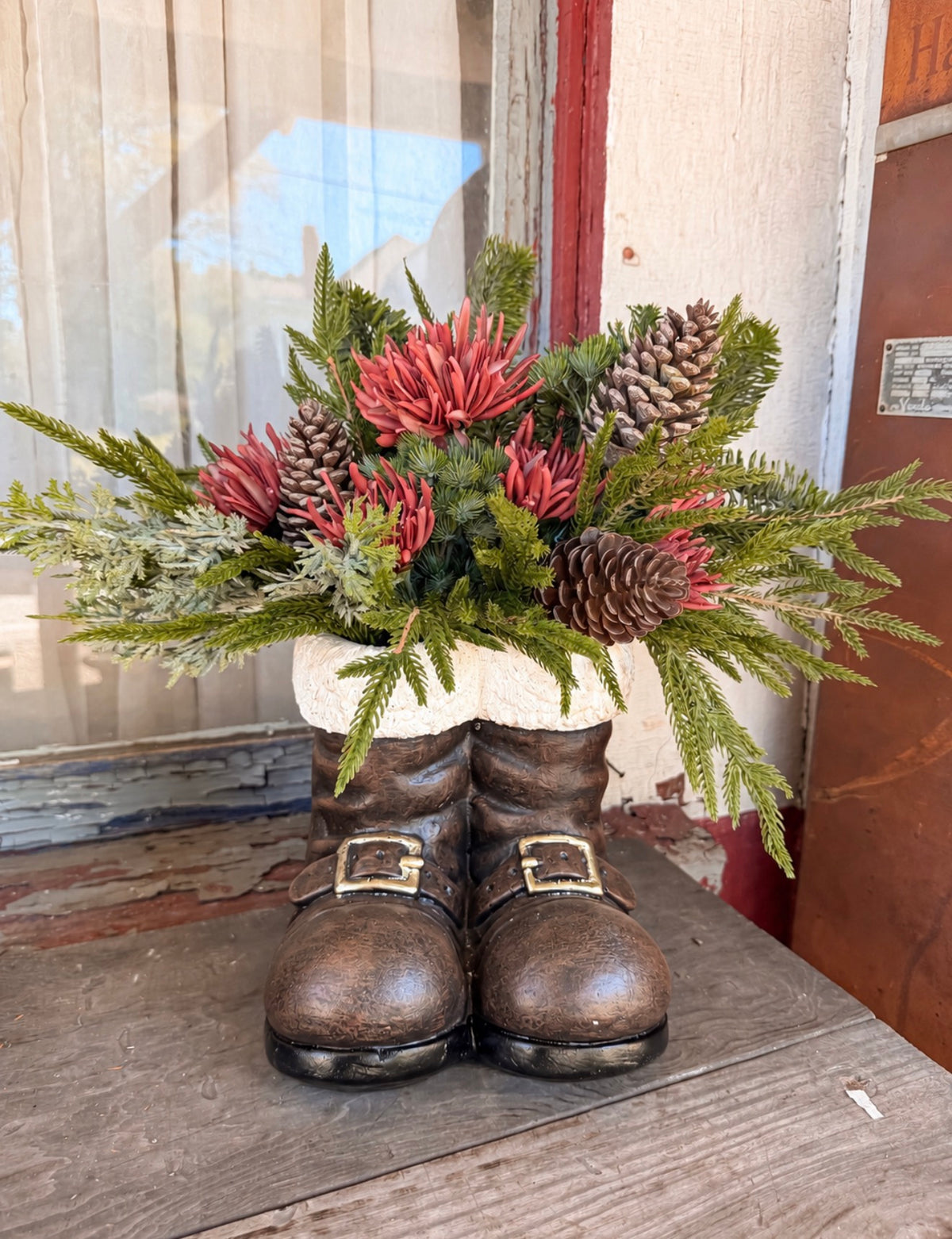 Santa’s Merry Boot Situation (BROWN BOOT)