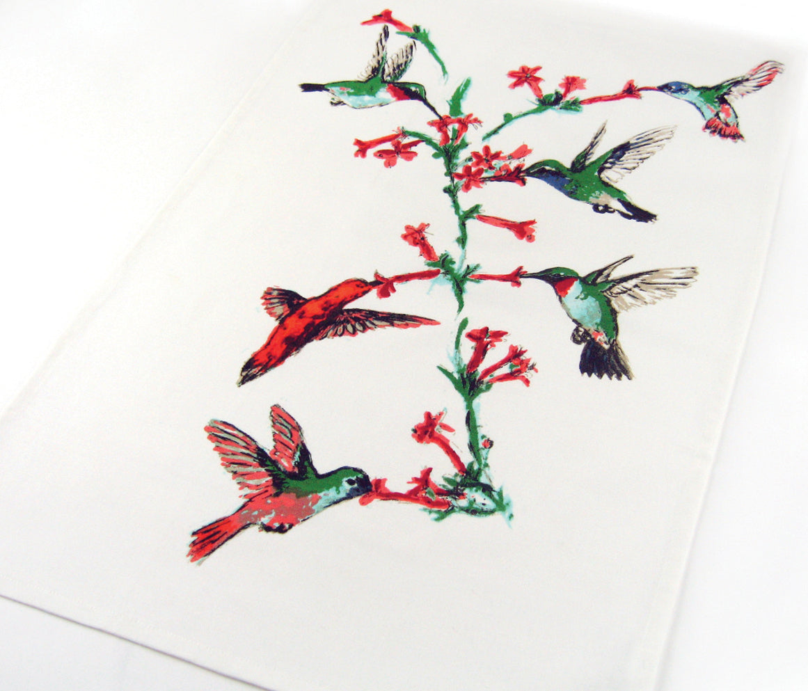 Hummingbirds Kitchen Towel