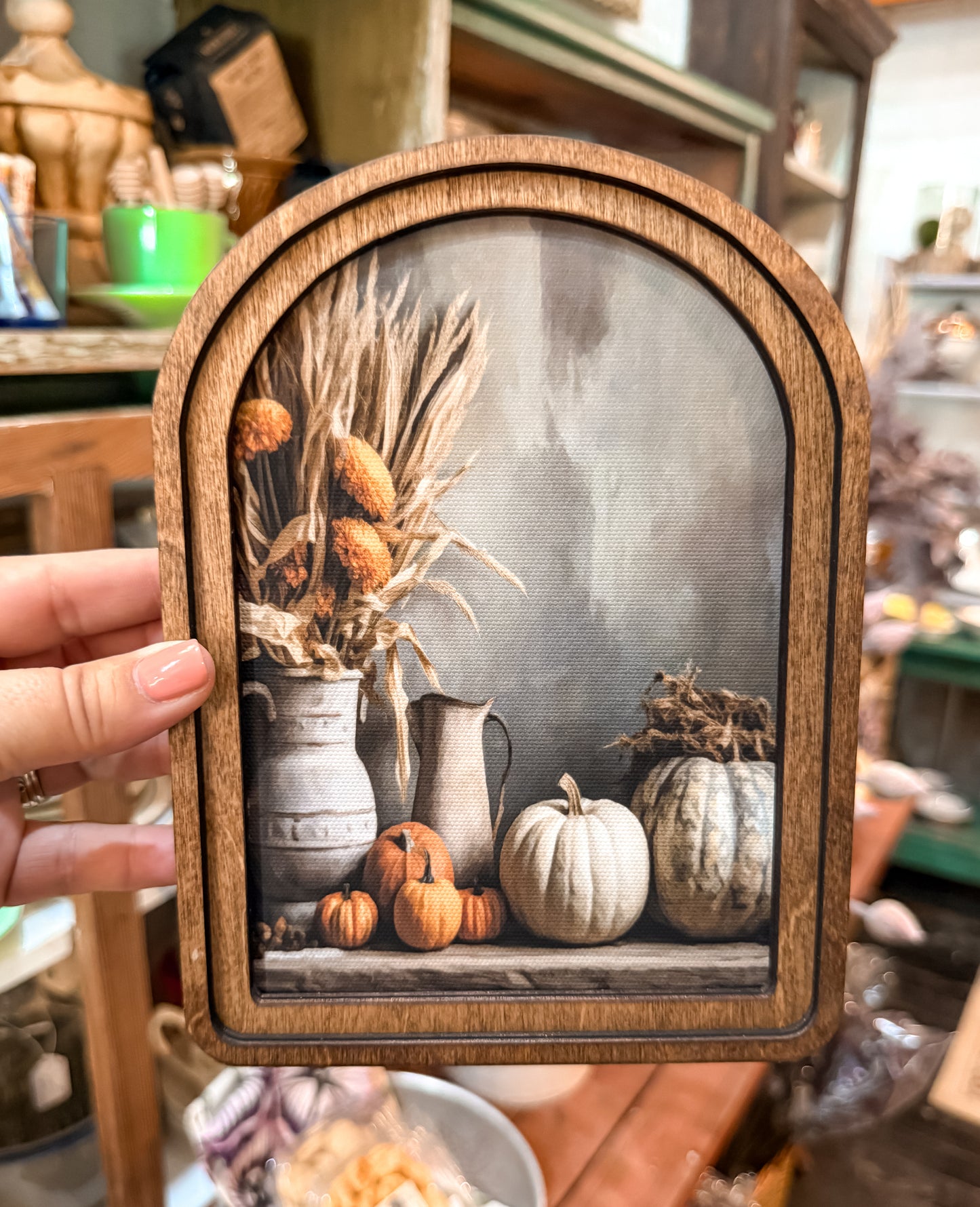 Arch Fall Table Framed Art