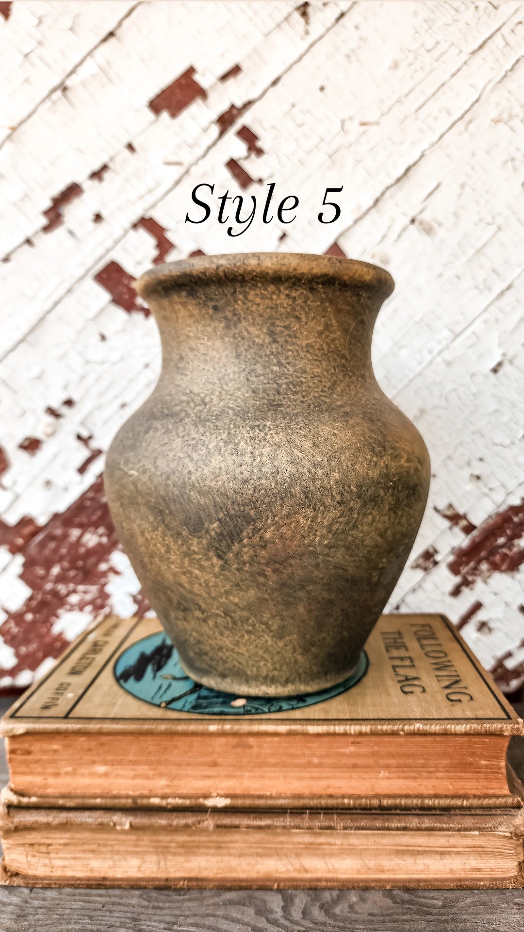 Weathered Terra Cotta Vases (Assorted)
