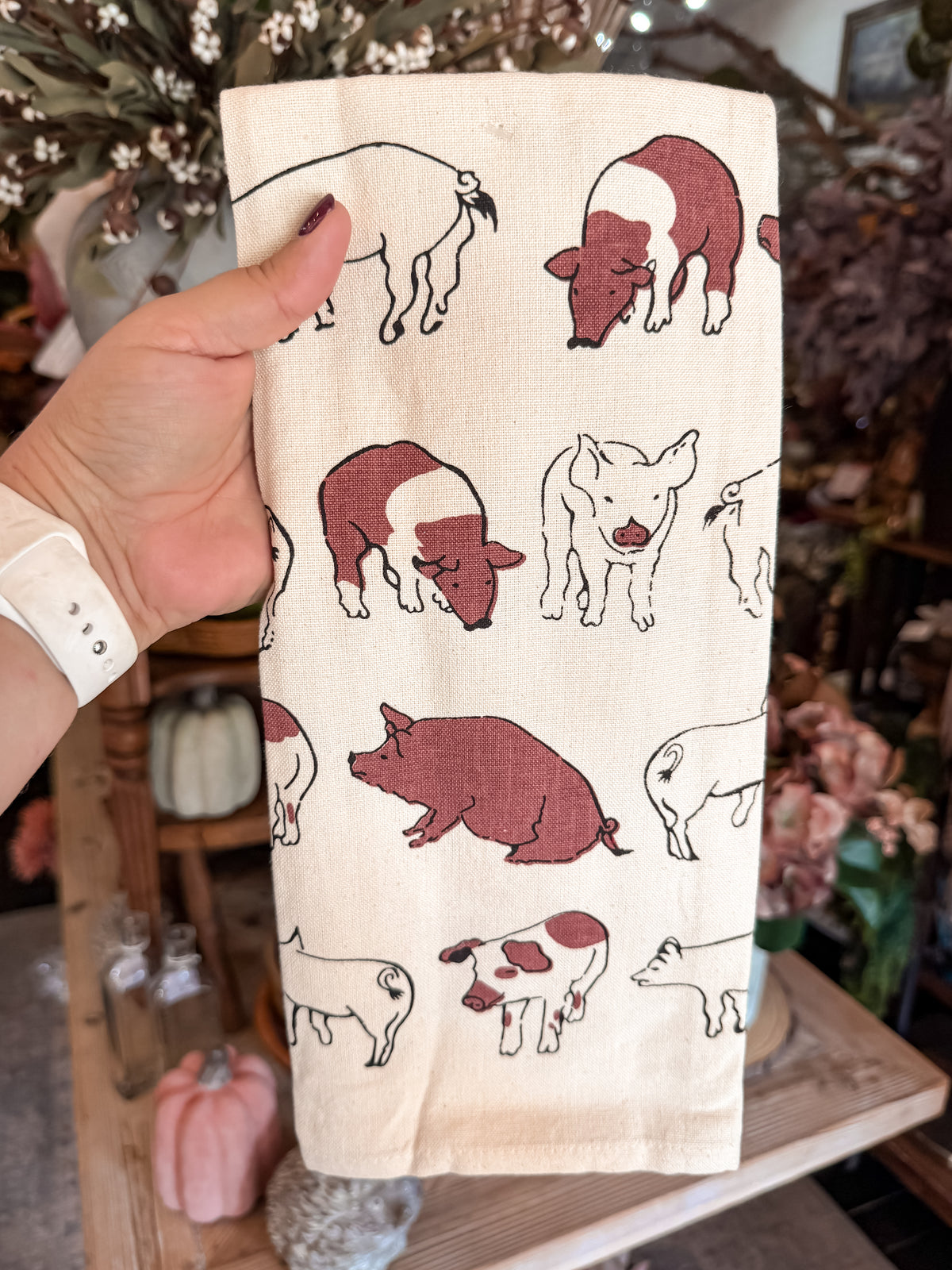 Hog Wild Kitchen Towel