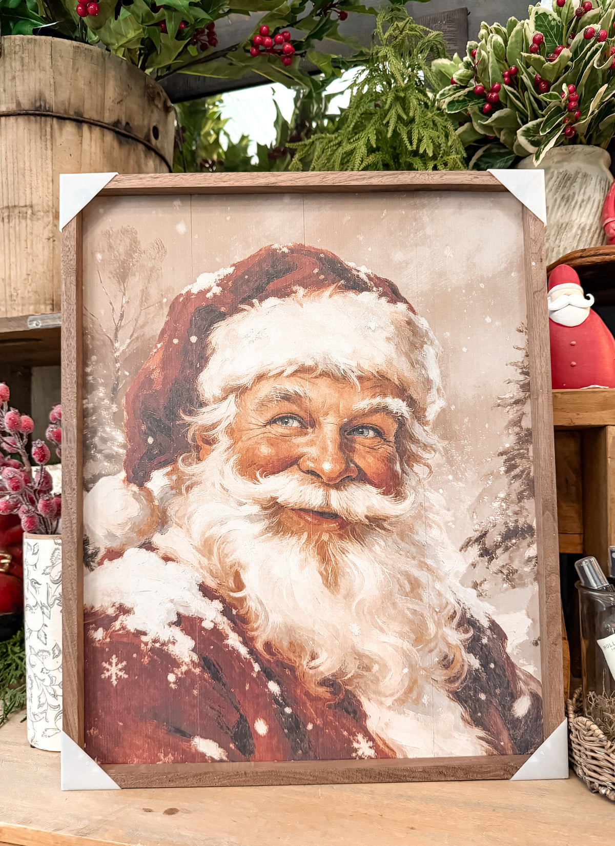 Storybook Santa | 16" x 20"