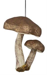 Woodland Double Mushroom Ornament
