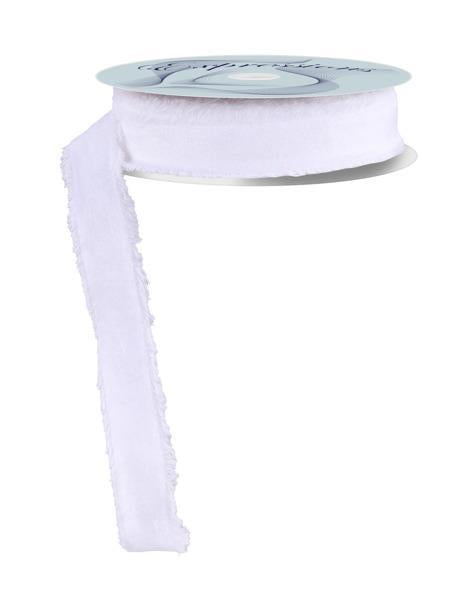 Frayed Edge Velvet Ribbon