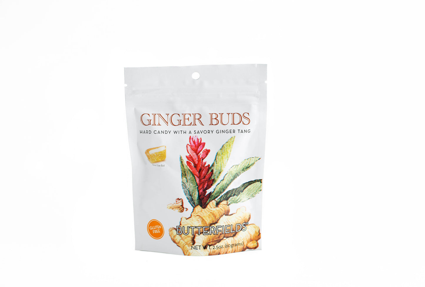 Ginger Buds Hard Candy 2.5oz