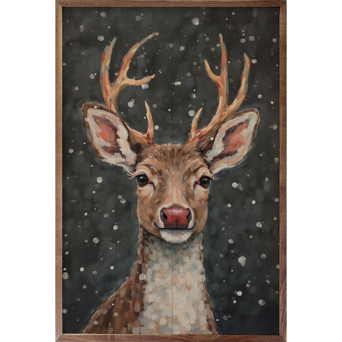 Reindeer With A Red Nose | 5" x 8"
