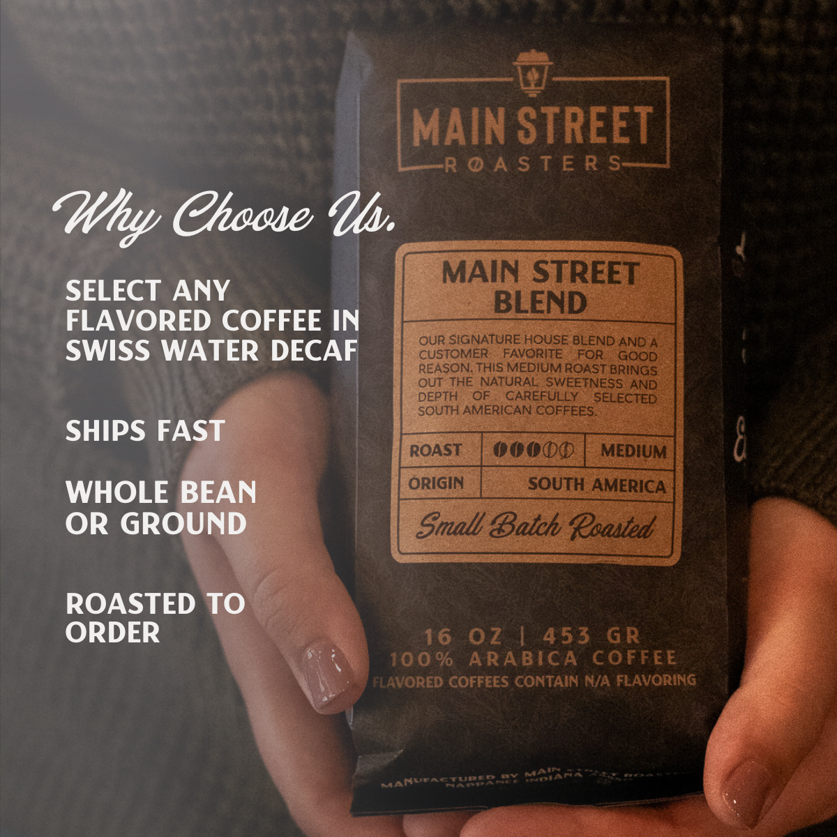 Toasted Cinnamon Pecan Flavored Coffee: Regular / Auto Drip / 10 oz