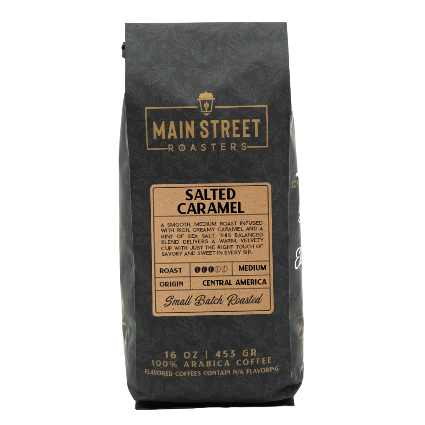 Salted Caramel Flavored Coffee: Regular / Ground / 10 oz