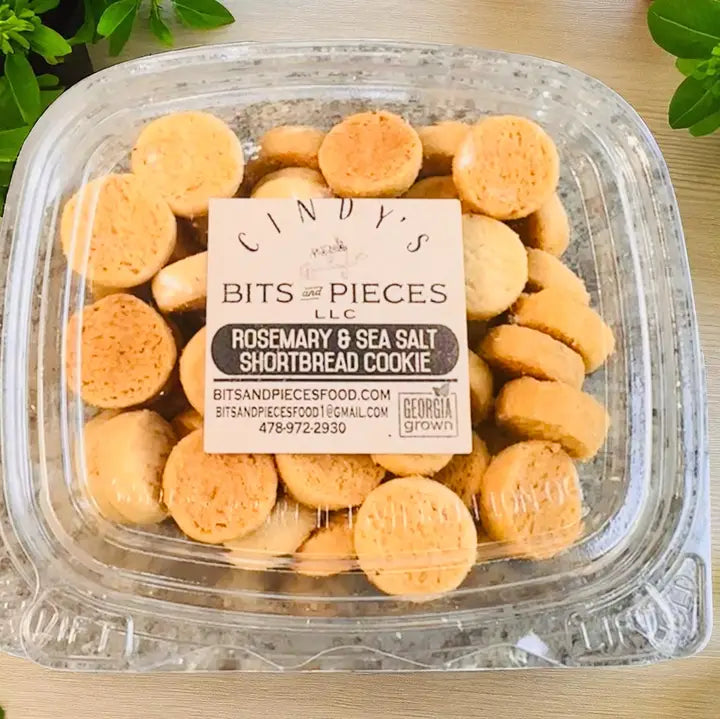 Rosemary Sea Salt Short Bread