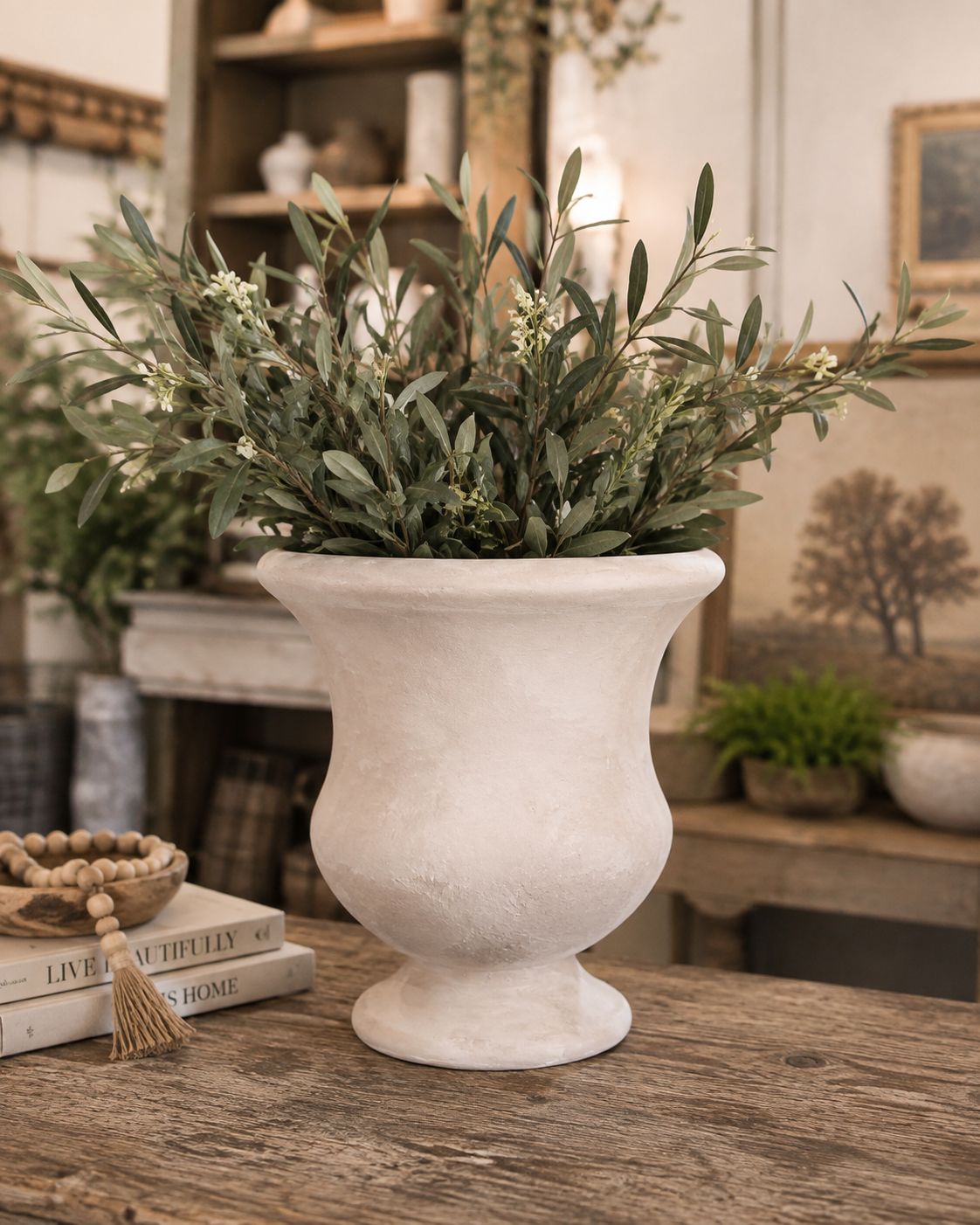 Weathered Wallace Urn Vessel
