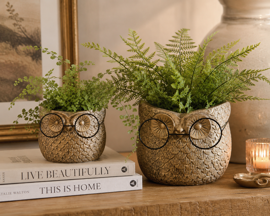 Woodland Owl Planter