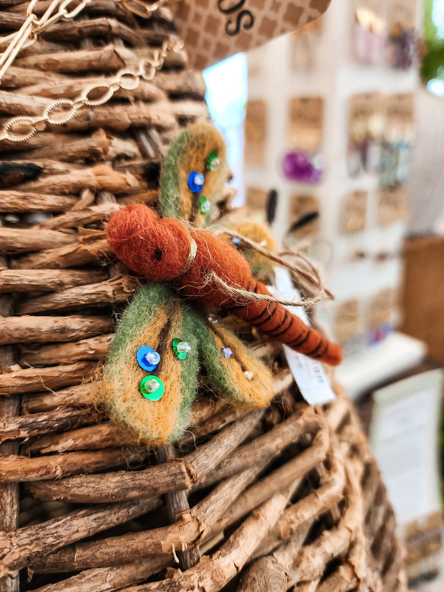 Assorted Handmade Felt Insects
