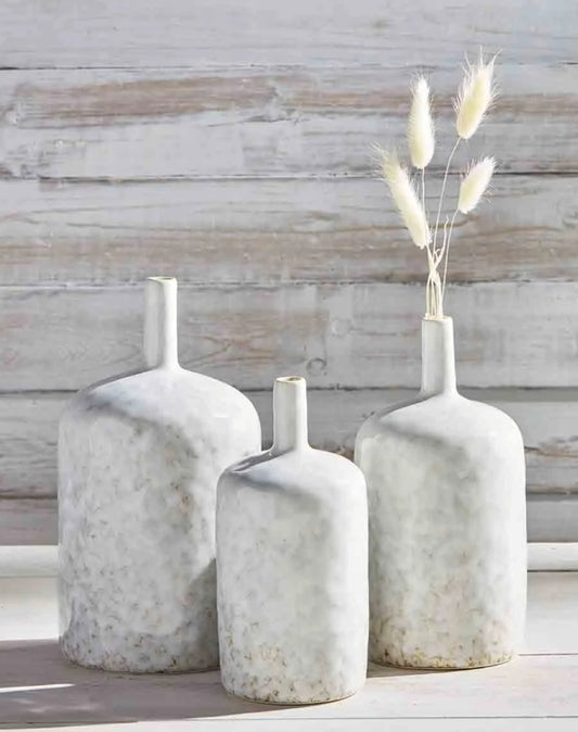 Reactive Glaze Long Neck Bottle